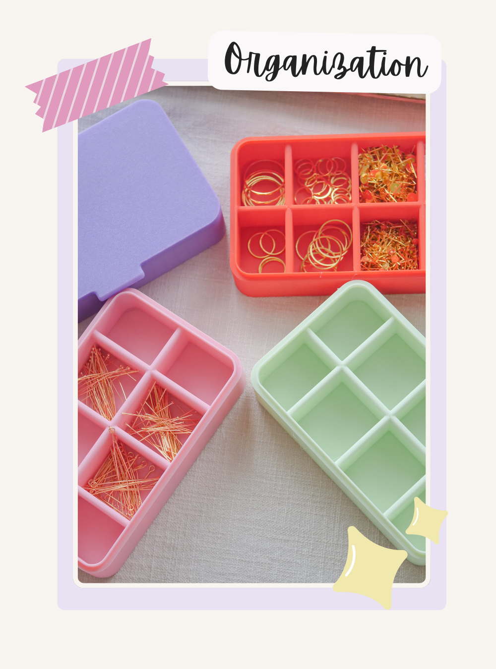 Clay Trays & Organizations