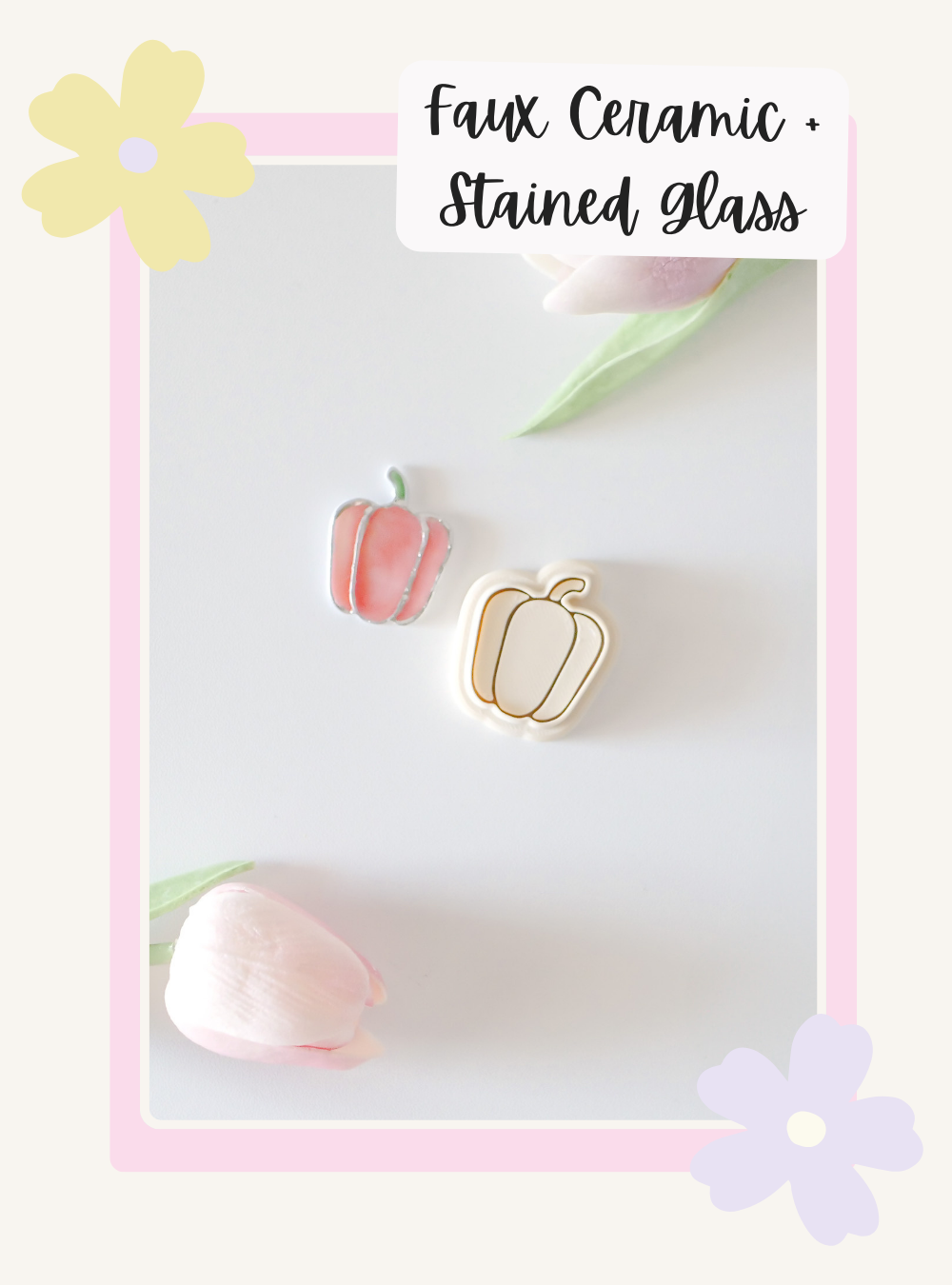 Faux Ceramic & Stained Glass Collection