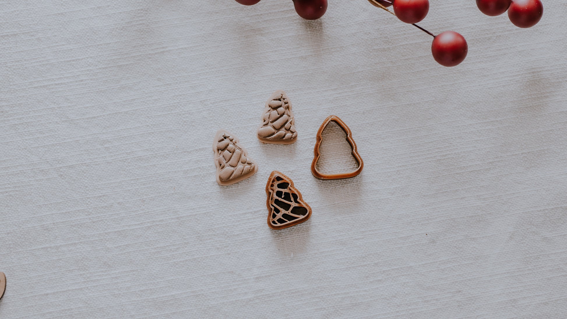 Concha Christmas Tree Polymer Clay Cutter image 4
