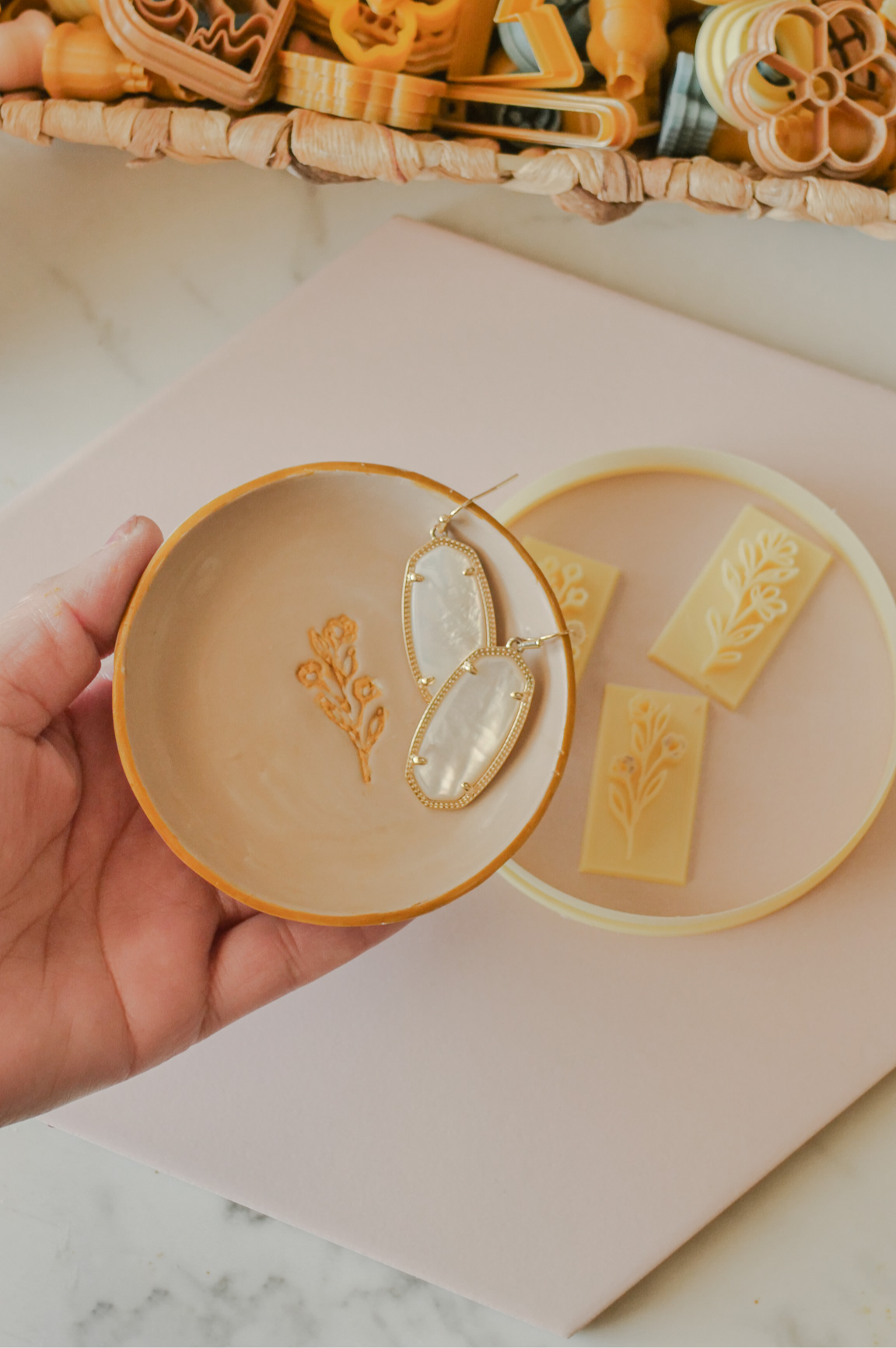 Trinket Dish Polymer Clay Cutter image 0