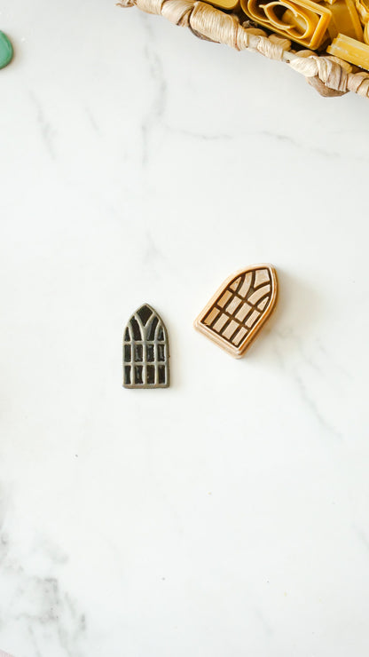 Stained Glass Gothic Polymer Clay Cutter image 1