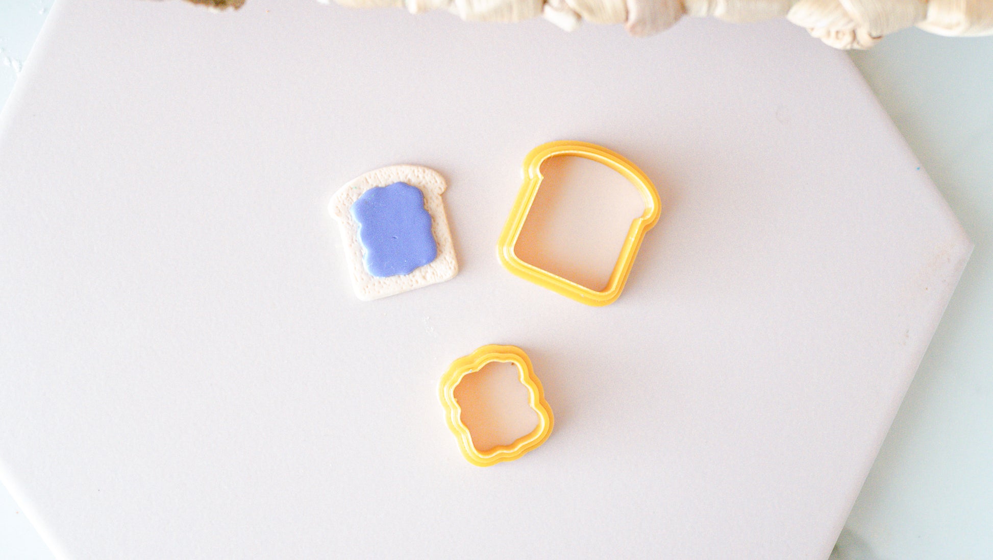 Bread & Jam Polymer Clay Cutter image 0