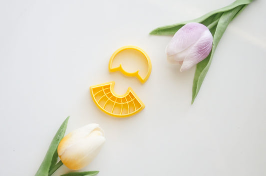 Round Macramé Polymer Clay Cutter image 0