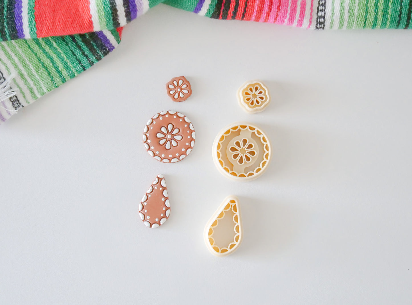 Talavera Polymer Clay Cutter Set: Jewelry & Craft Tools | Hello Cutters