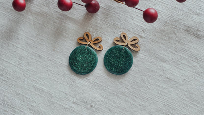Round Polymer Clay Cutter and Bow Combo image 0