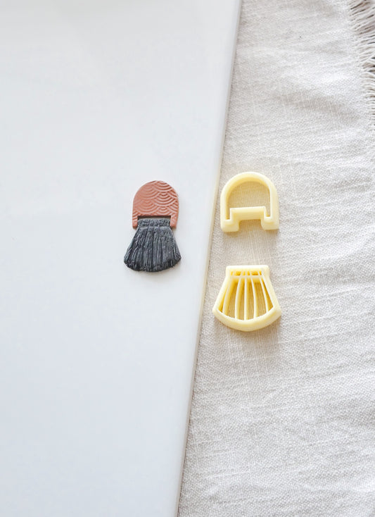 Macramé Polymer Clay Cutter image 0