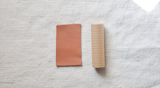 Woven Textured Roller For Polymer Clay image 0