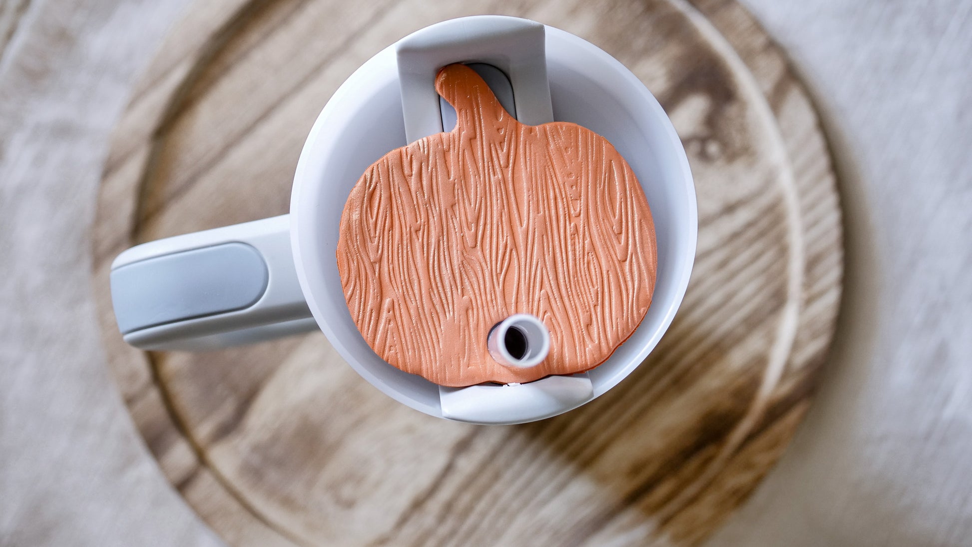 Pumpkin Stanley Cup Plate Cutters image 0