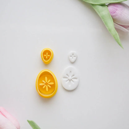Talavera Egg Polymer Clay Cutter image 0