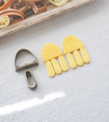 Arch Dangle Polymer Clay Cutter Set image 2
