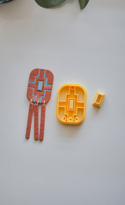 Boho Stone Polymer Clay Cutter image 1