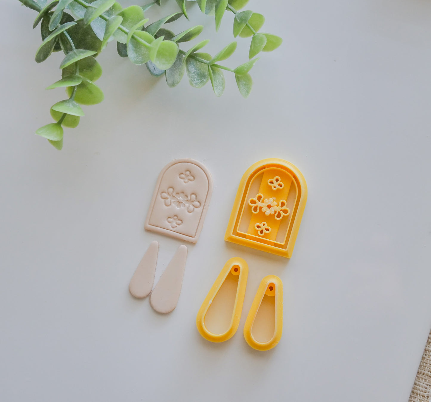 Arch Flower Inspired Polymer Clay Cutter image 1