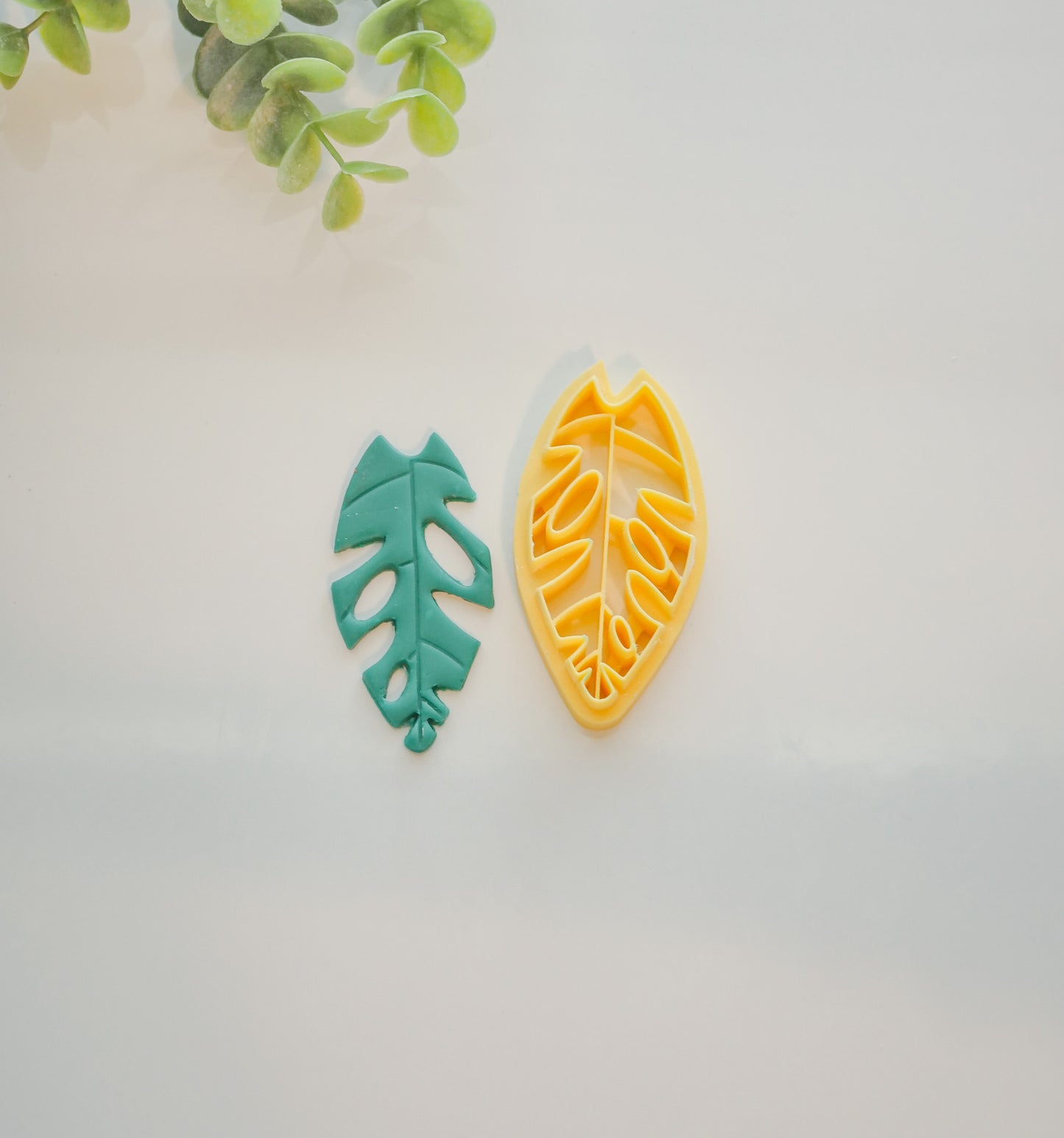 Abstract Leaves Polymer Clay Cutters image 3
