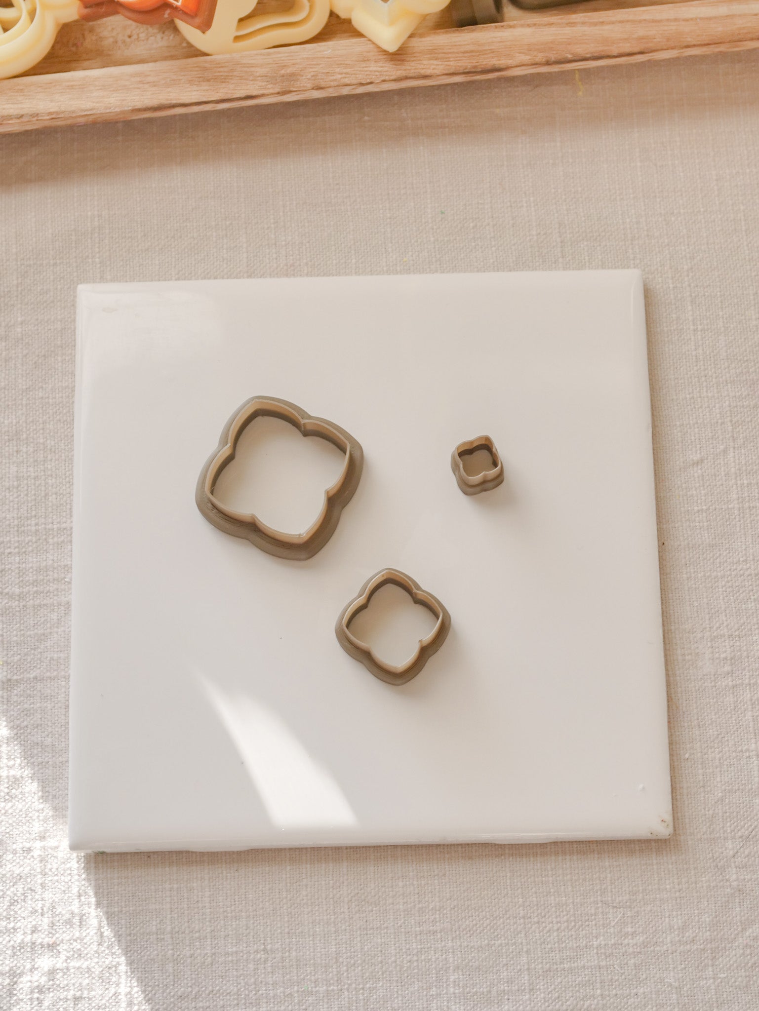 Moroccan Shape Polymer Clay Cutter image 0
