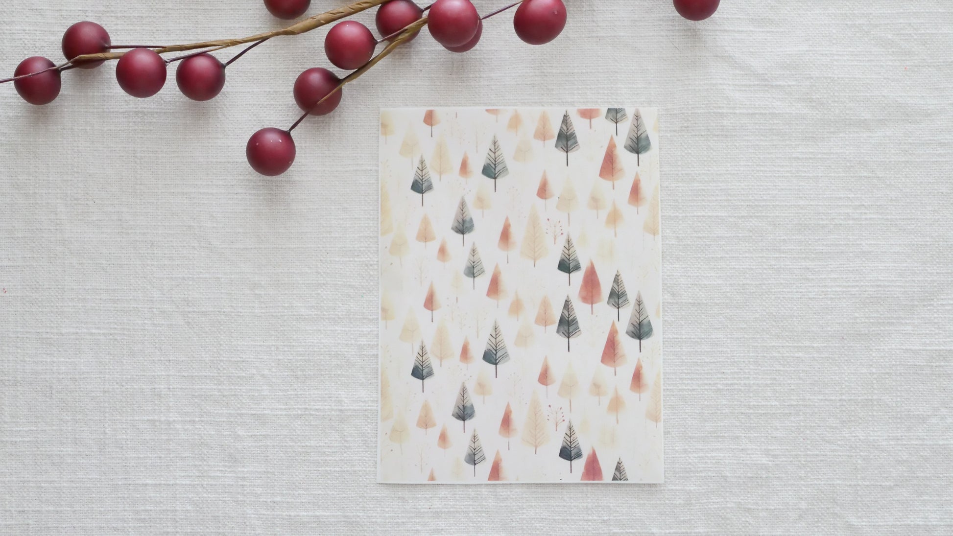 Christmas Tree Polymer Clay  Transfers image 0