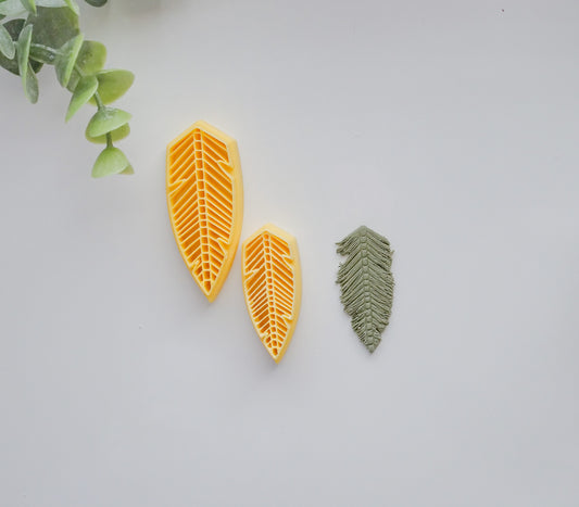 Feather Polymer Clay Cutter image 1