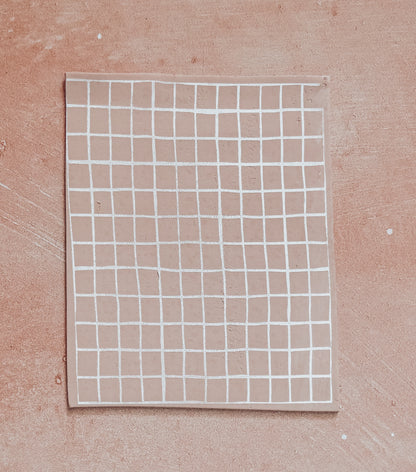 Wavy Pool Tile  Silkscreen Stencil image 0