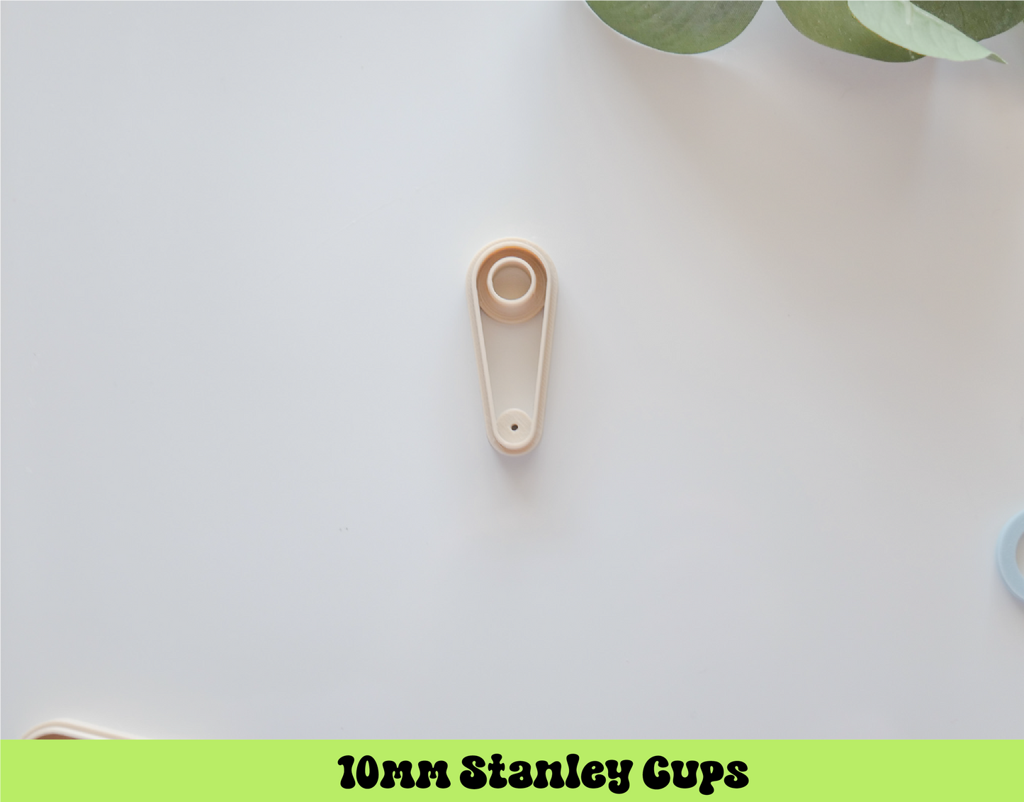 Straw Charm Topper Polymer Clay Cutter image 3