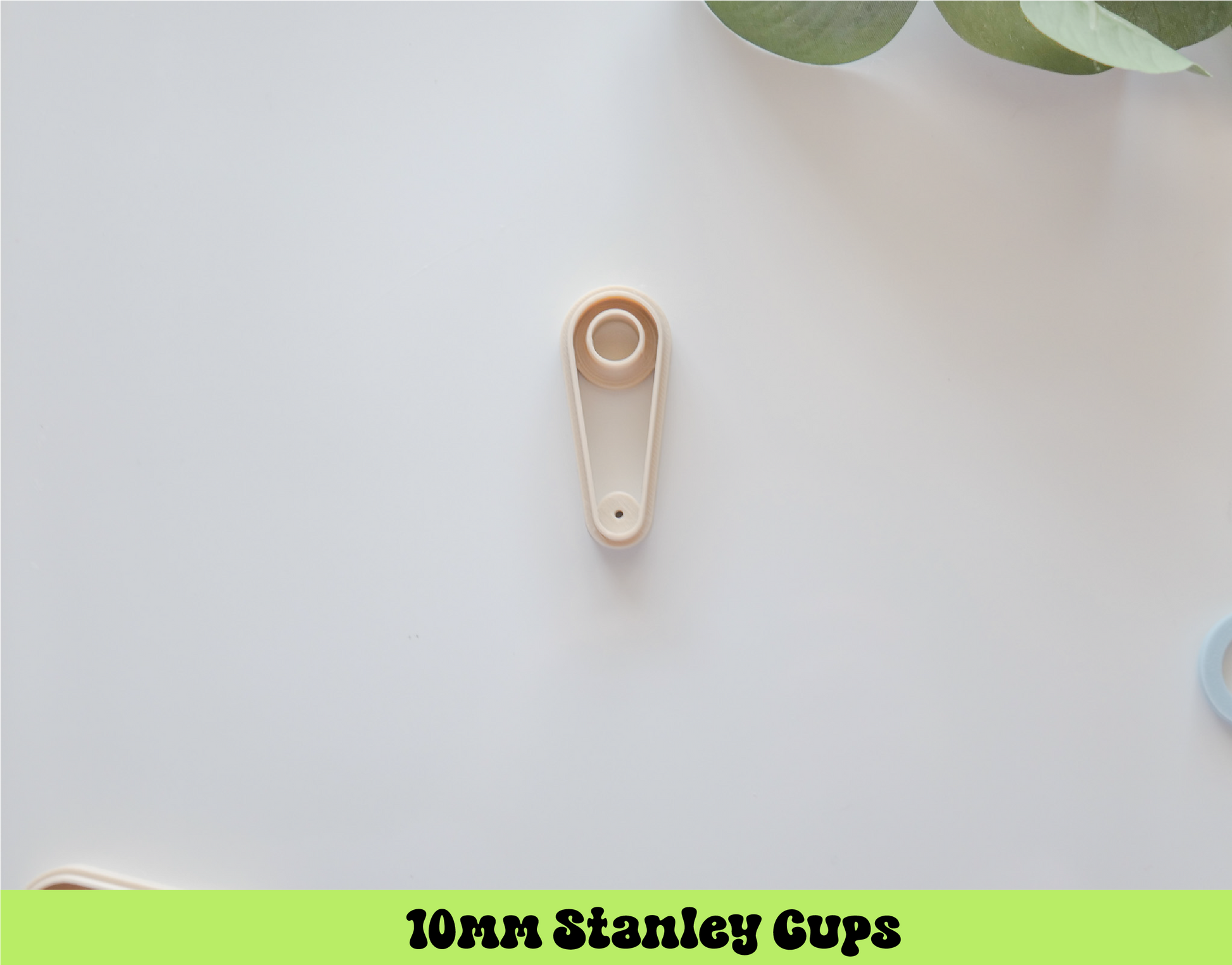 Straw Charm Topper Polymer Clay Cutter image 3