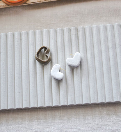 Abstract Huggie Polymer Clay Cutter image 1