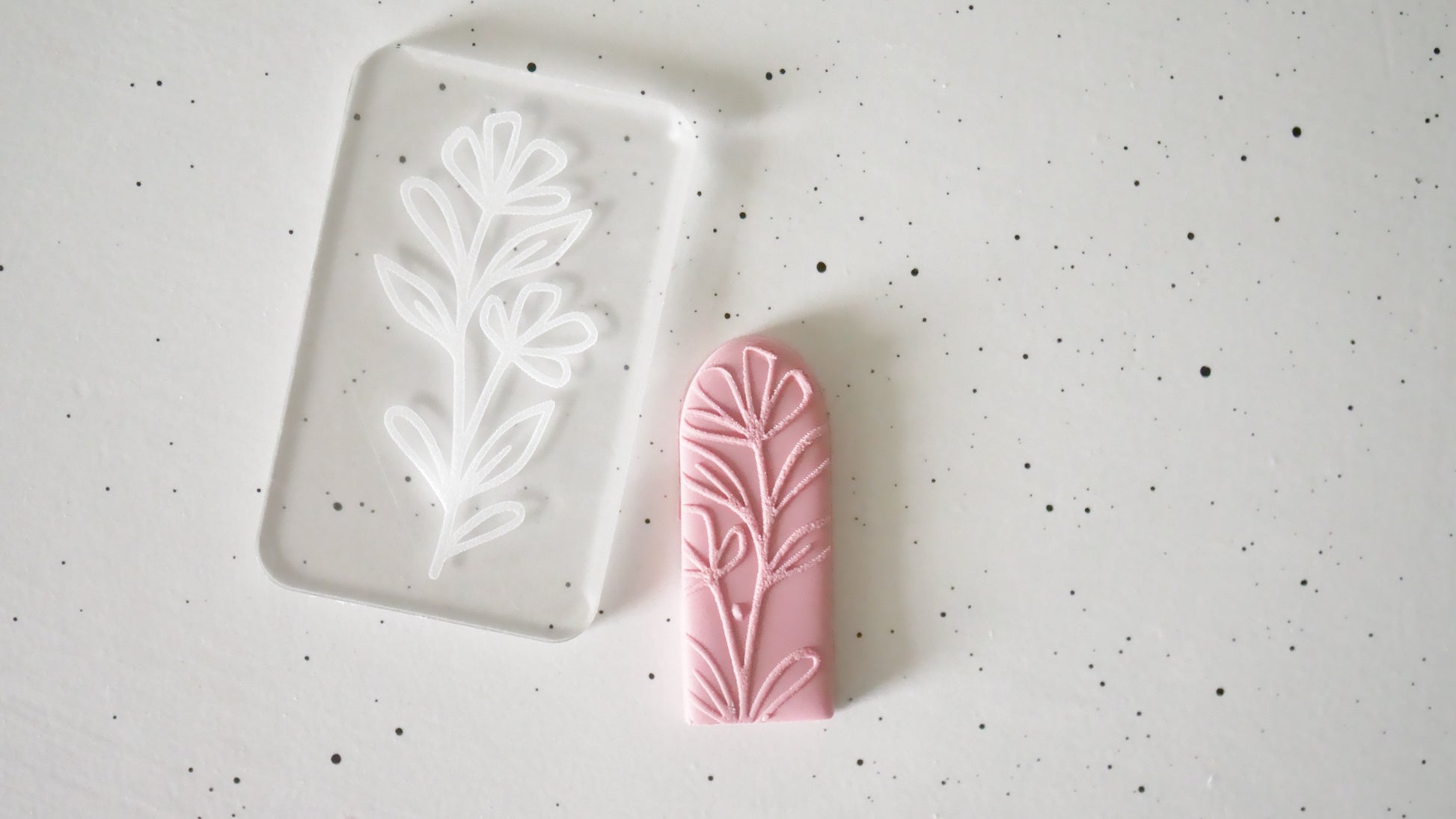 Floral Acrylic Stamp image 3