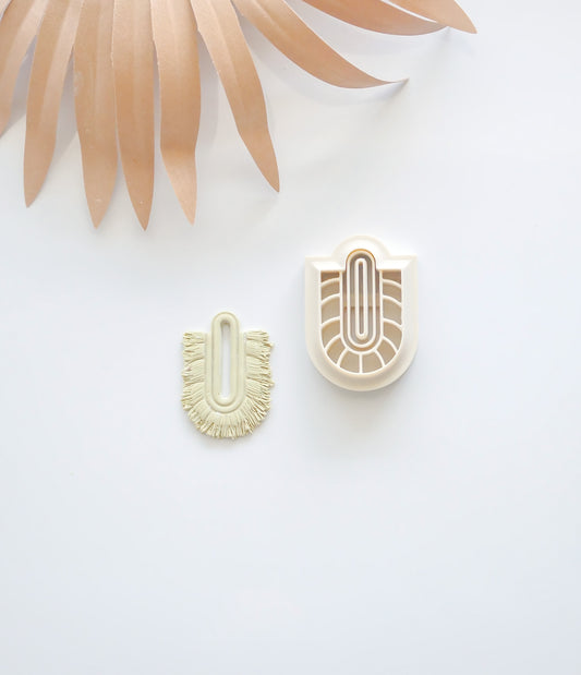 Macrame Polymer Clay Cutter Set image 1