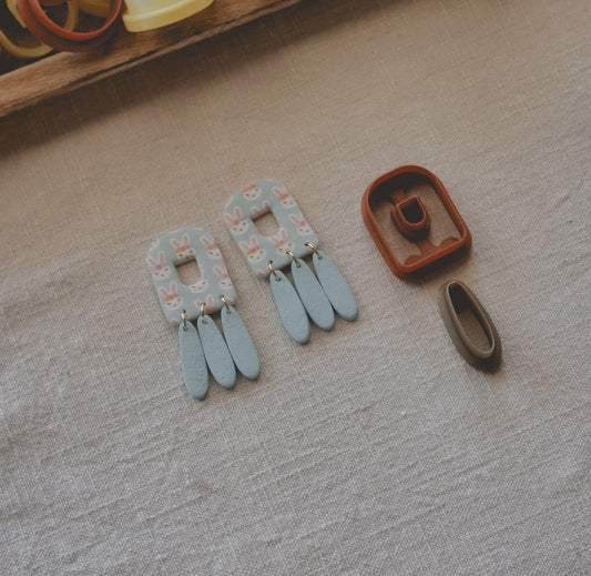 Abstract Arch Polymer Clay Cutter Set image 0