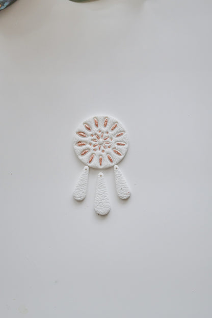 Round Flower Polymer Clay Cutter image 0