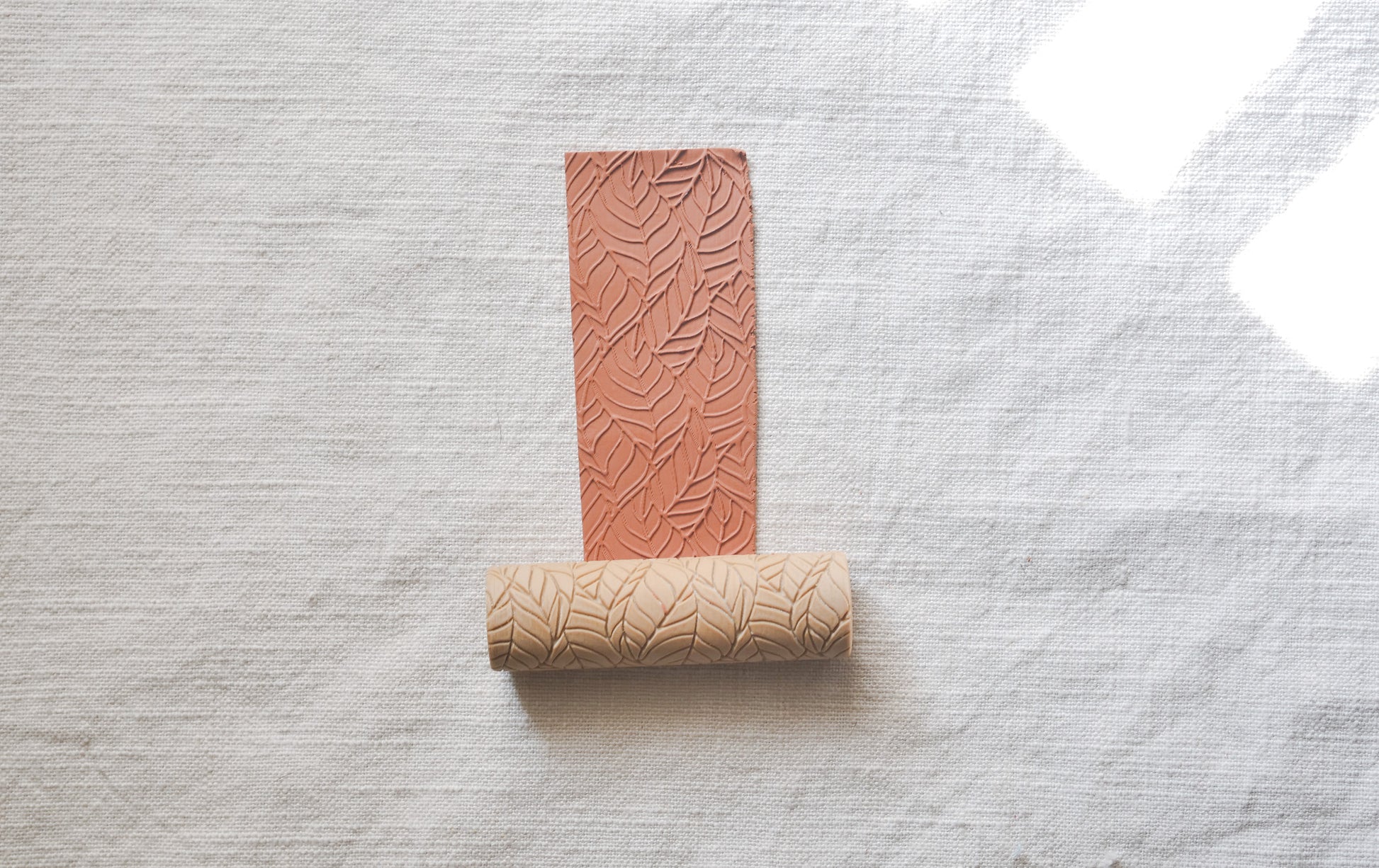 Leaf Texture Roller For Polymer Clay image 1