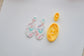 Oval Retro Heart Polymer Clay Cutter image 1
