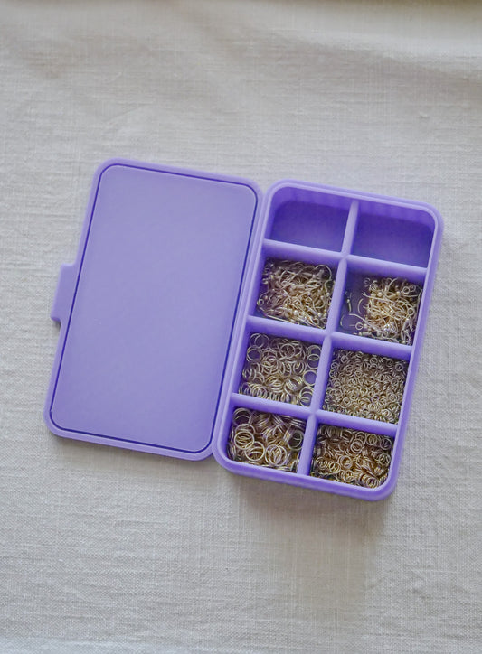 Finding & Charm Polymer Clay Tray Organizer image 1