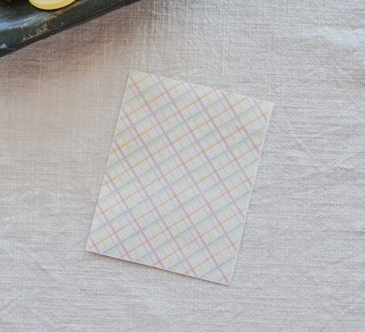 Easter Stripe Polymer Clay Transfer Sheets image 0