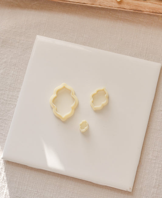 Ornate Shape Polymer Clay Cutter image 0