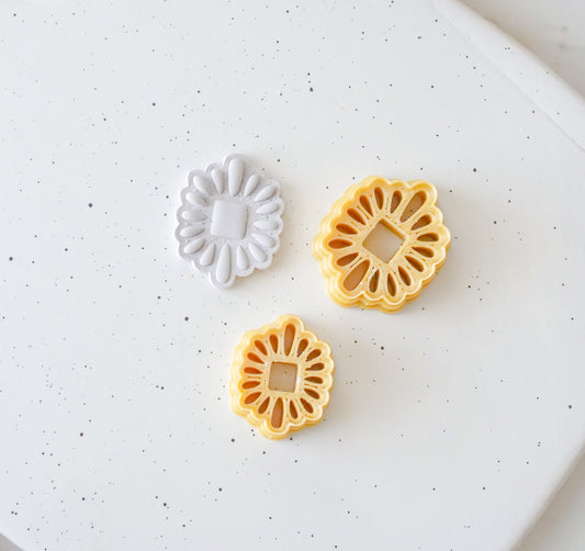 Square Western Stone Polymer Clay Cutter image 1