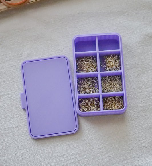 Finding & Charm Polymer Clay Tray Organizer image 0