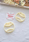 Baseball Polymer Clay Topper Cutter image 0