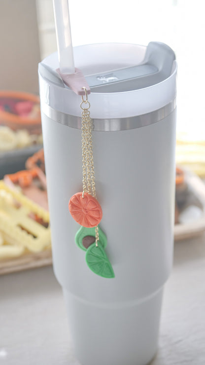 Straw Charm Topper Polymer Clay Cutter image 5