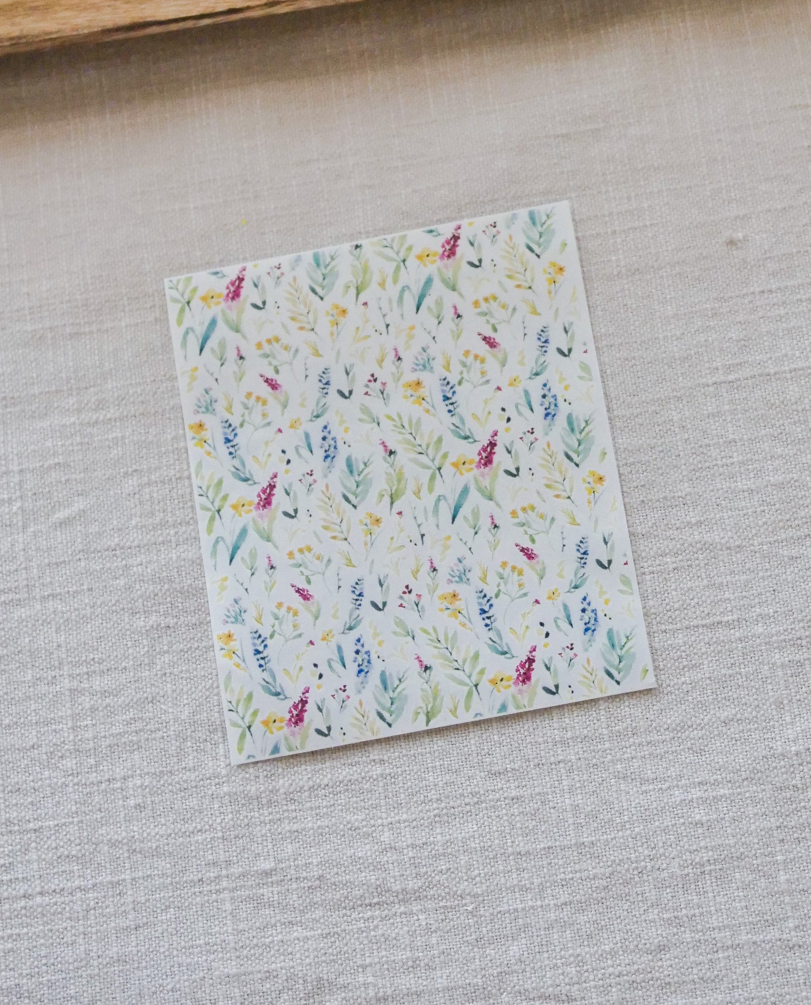 Pastel Spring Transfer Sheet image 0