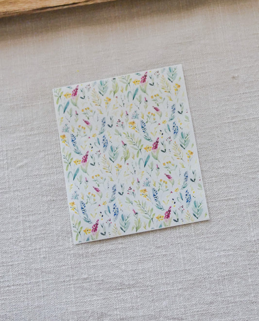 Pastel Spring Transfer Sheet image 0