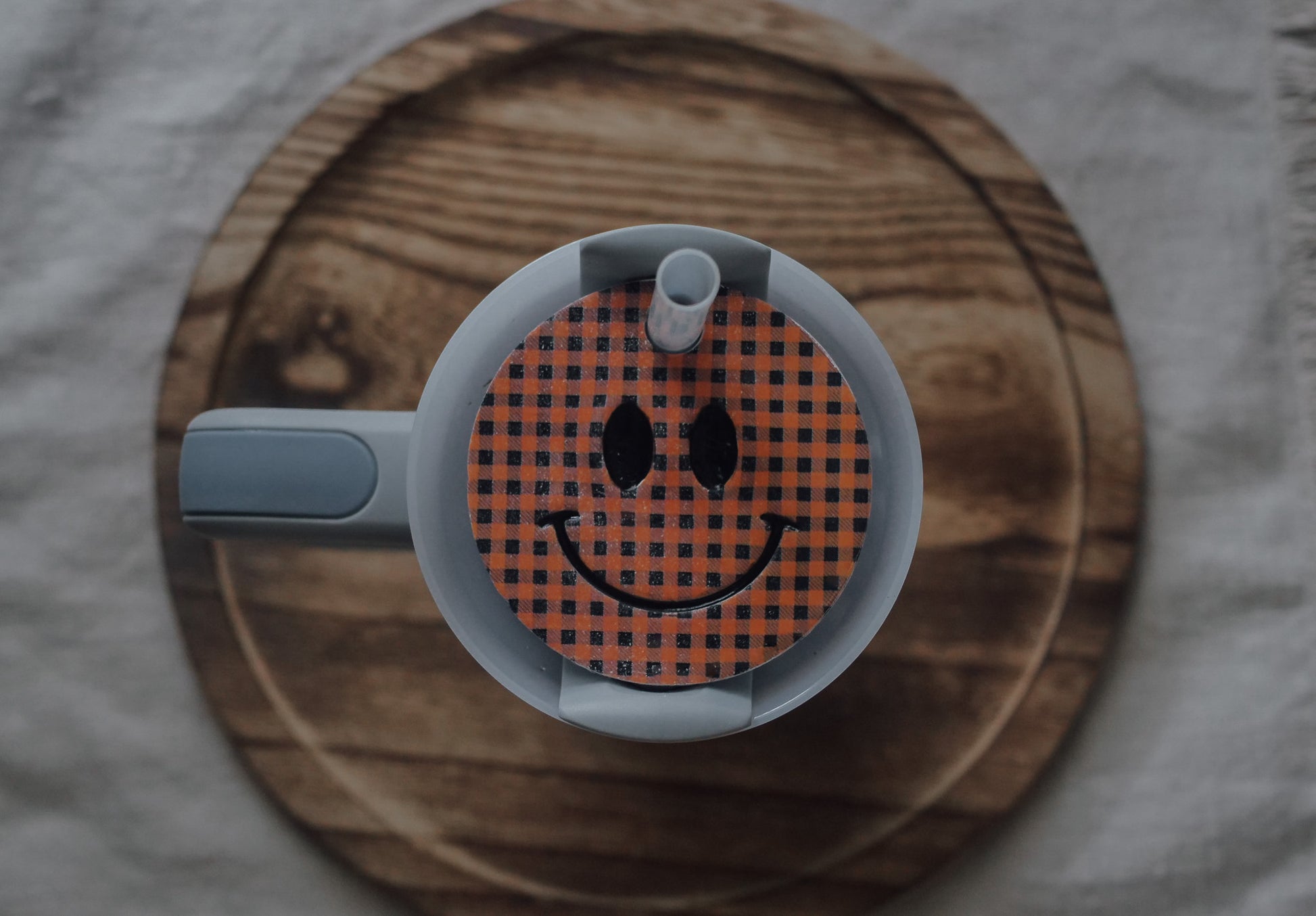 Smiley Face Stanley Cup Cutters image 0
