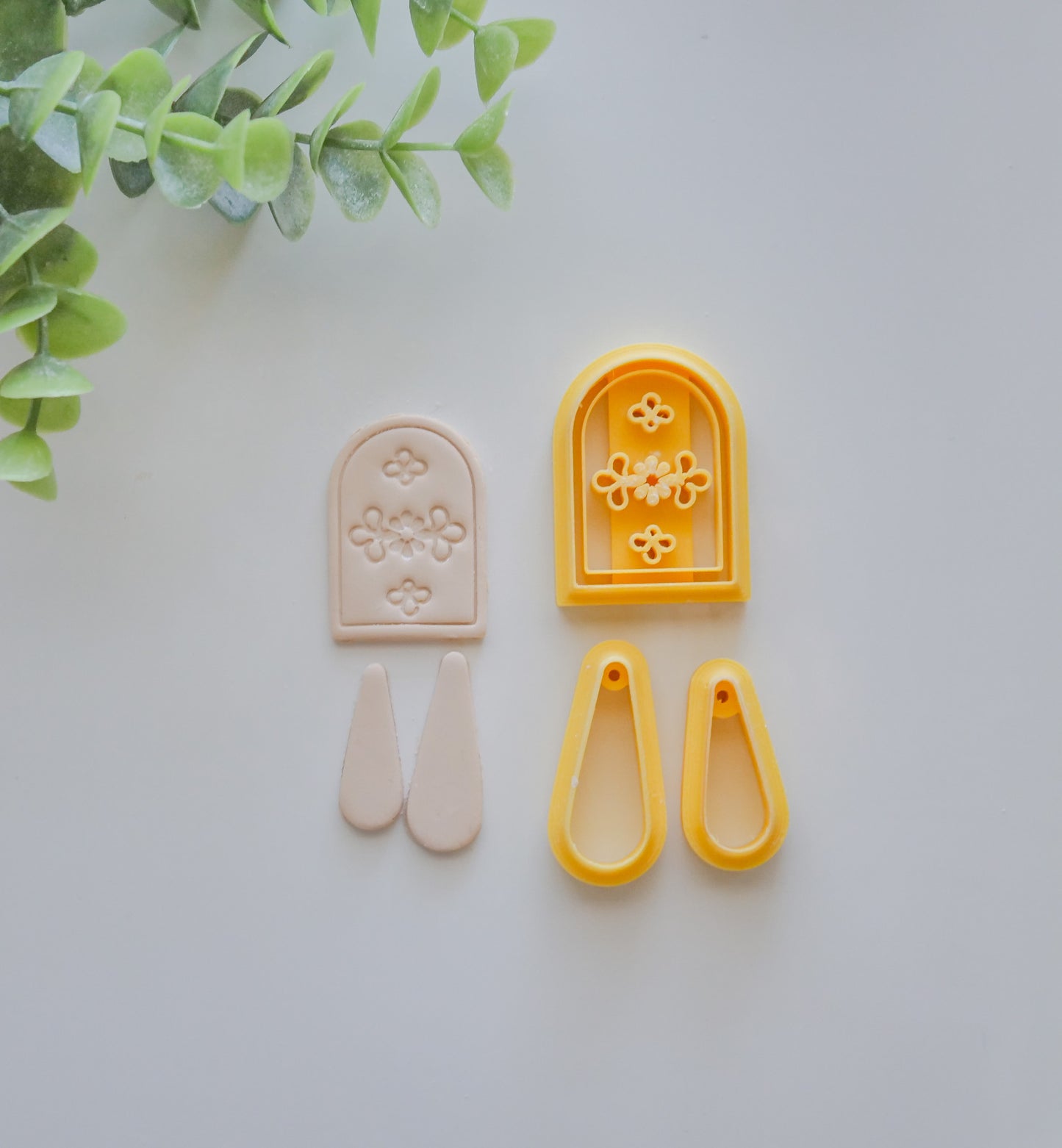 Arch Flower Inspired Polymer Clay Cutter image 0