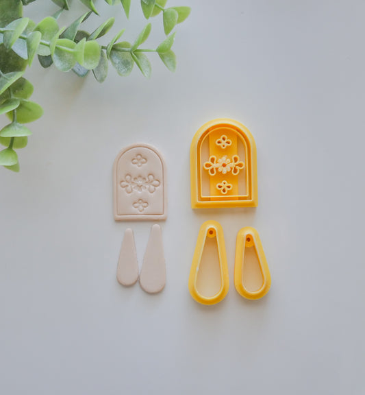 Arch Flower Inspired Polymer Clay Cutter image 0