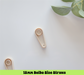 Straw Charm Topper Polymer Clay Cutter image 1