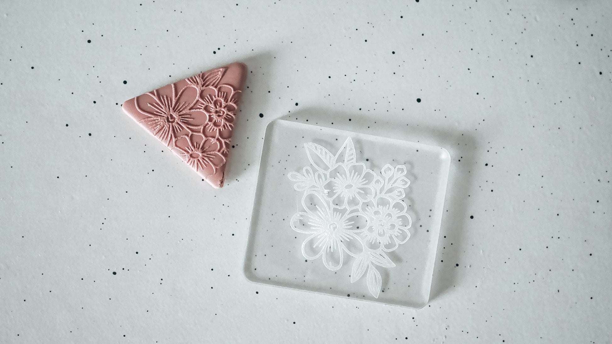 Floral Arrangement Acrylic Stamp image 1