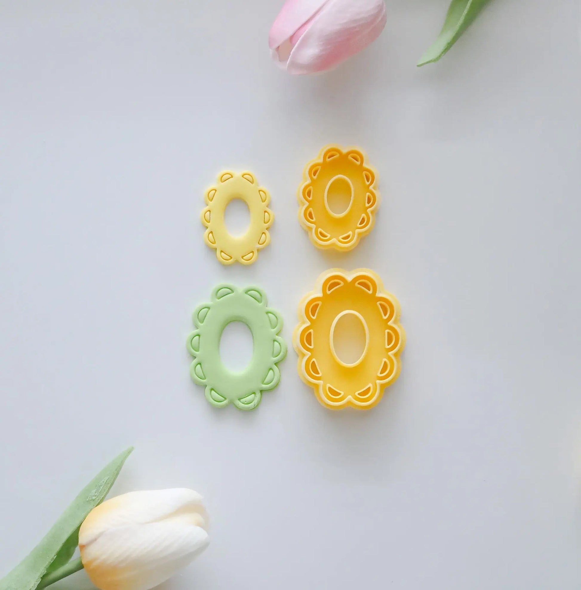 Embossed Scallop Flower Set image 3