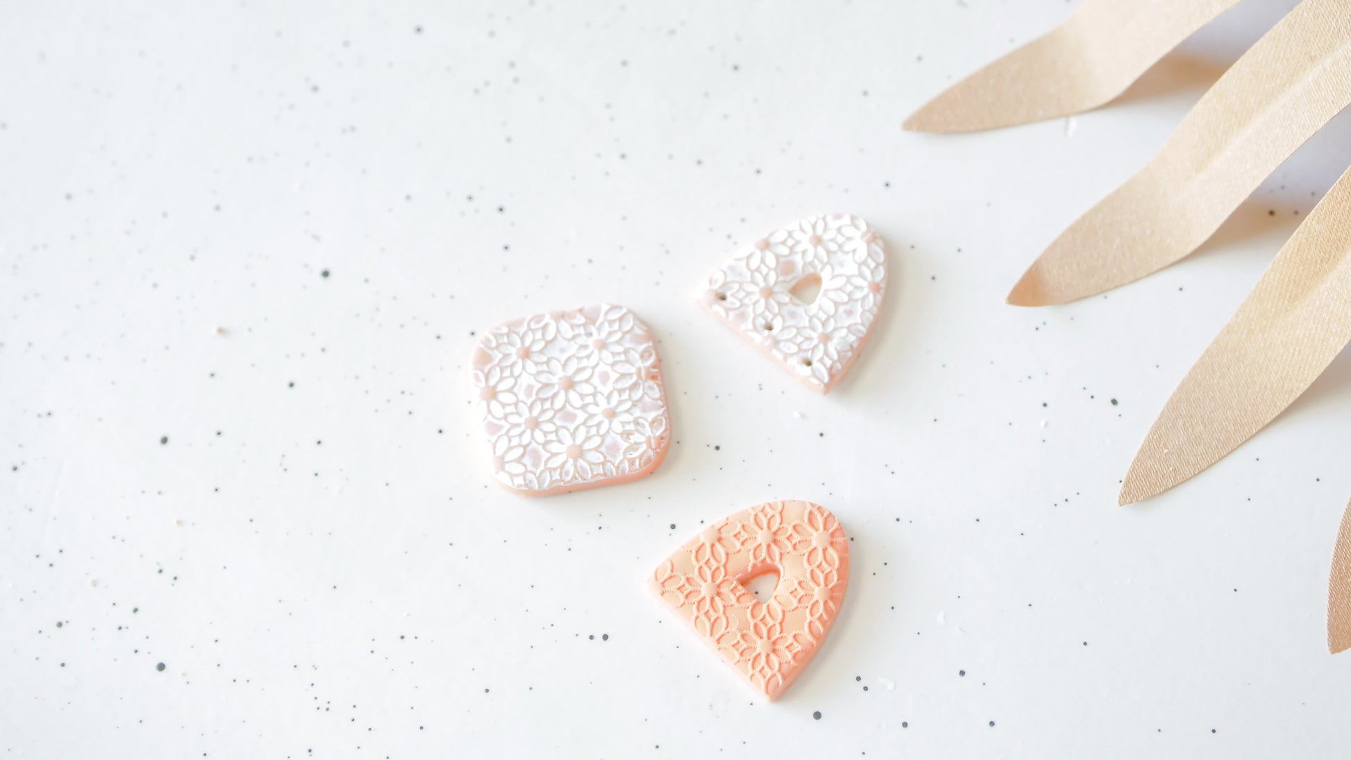 Floral Rubber Mats for Polymer Clay image 3