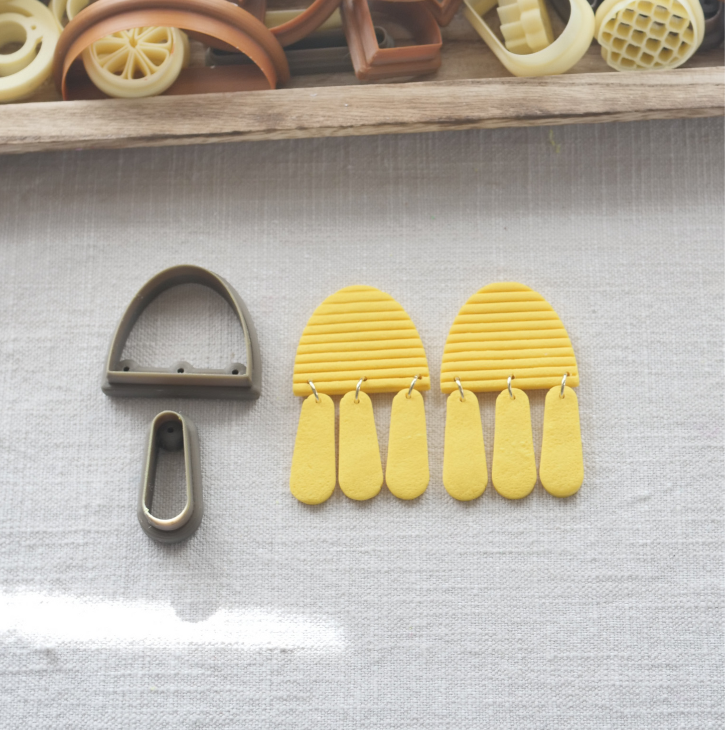 Arch Dangle Polymer Clay Cutter Set image 1