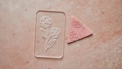 Rose Acrylic Stamp image 2