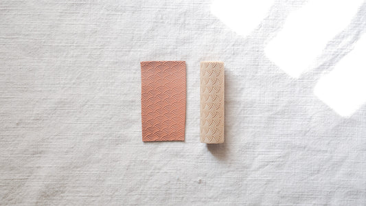 Scallop Textured Roller For Polymer Clay image 0