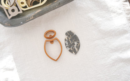 Boho Drop Shape Clay Cutter Set image 2